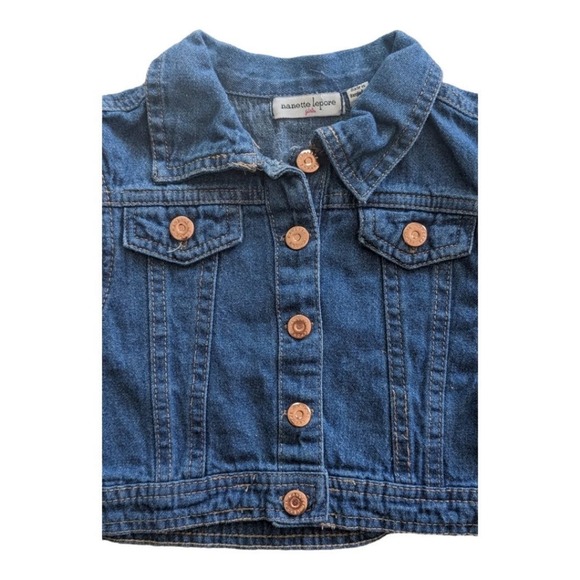 Nanette Lepore Baby Girl Denim Jacket 3T - Picture 1 of 10